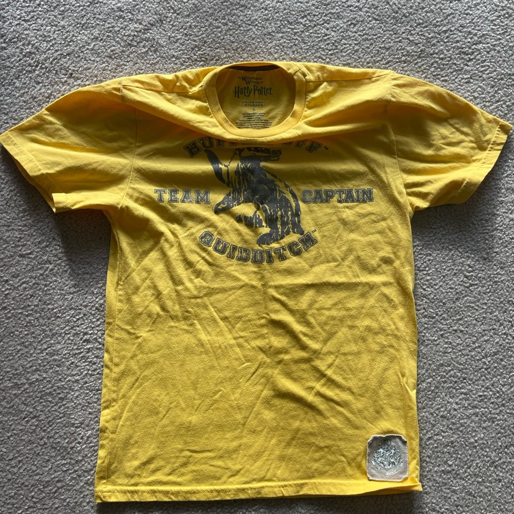 Warner Bros. Yellow Harry Potter Tee